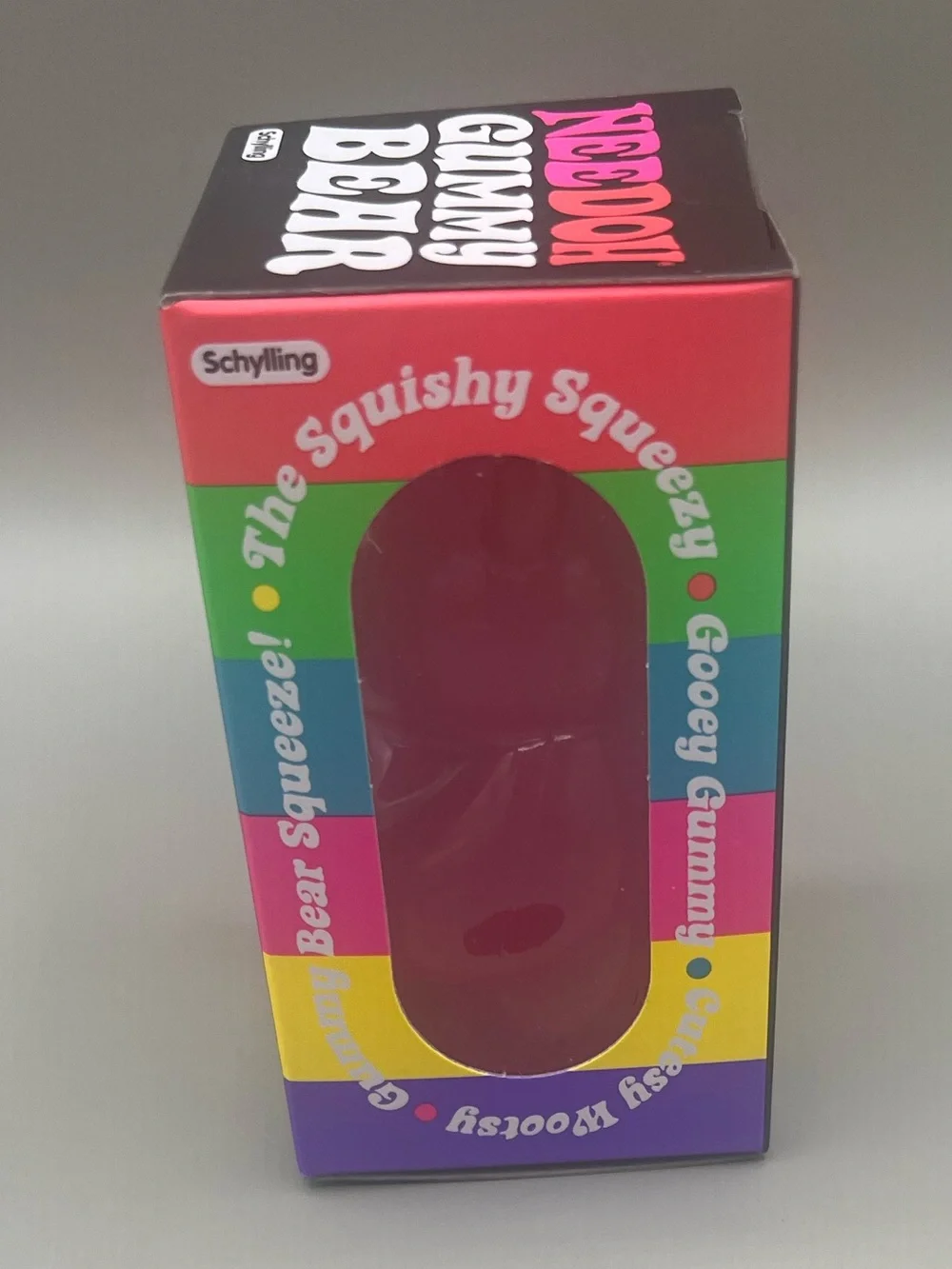 Authentic NEEDOH Gummy Bear Squishy Toy 🩷 PINK ~ Way Out Watermelon 🍉 NEW in BOX